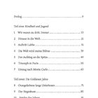 1 Wir waren zu dritt. Immer.  
Text beschreibt die Familie des Erzählers und das Aufwachsen in Södertälje, Schweden.