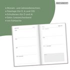 + Monats- und Jahresübersichten  
+ Feiertage (für D, A und CH)  
+ Schulferien (für D und A)  
Planer mit offenen Seiten für März 2027.