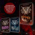 Wunderschöne Hardcover Ausgabe mit Farbschnitt, Prägung, Page Overlay und Leseband. Drei Fantasy-Bücher mit Kronen.