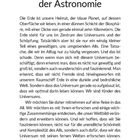 1. Das goldene Zeitalter der Astronomie

Der Text beschreibt die Erde als unsere Heimat im Universum.