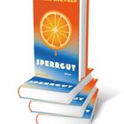 Buchcover mit „Sophia Merwald“ und „Sperrgut“. Offenes Buch zeigt Text auf den Seiten 138 und 139.