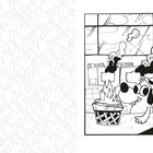 Ein Cartoon-Hund sitzt entspannt in einer brennenden Wohnung und sagt unbekümmert: „This is fine.”