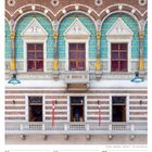 "NOV / DEZ", 48. Woche 2027, 2. Advent. Kalendarium mit Bild eines verzierten Gebäudes mit Bögen und leuchtenden Fenstern.