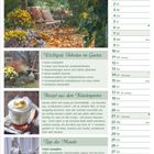 November: Wichtigste Arbeiten im Garten; Rezept aus dem Kräutergarten; Tipp des Monats: Frisch Gezapftes.