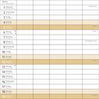 Kalenderseite für Dezember. Oben Buddha-Statuen mit goldener Kleidung. Feiertage: 2. Advent, Nikolaus, Weihnachten, Silvester.