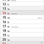 Kalenderblatt: November 2027. Feiertage: Allerheiligen, Martinstag, Volkstrauertag, Buß- und Bettag, Totensonntag, 1. Advent.