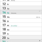 Kalender für November 2027, zeigt Feiertage wie Allerheiligen, Martinstag, Volkstrauertag und Totensonntag.