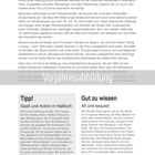 Vorlage für einen Flyer über Rhodt: Enthält Beschreibungen der Theresienstraße und Rietburg sowie Tipps zu Haßloch.