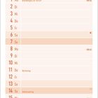 "Novemberkalender, Feiertage: Allerheiligen, Martinstag, Volkstrauertag, Buß- und Bettag, Totensonntag, 1. Advent."

Oben Herbstlandschaft mit roter Brücke.