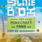„ESCAPE BOX“, „Für Minecraft Fans“, „Stoppt den Hackerangriff!“; Eiffelturm, Blockgrafik mit Zahl 40.
