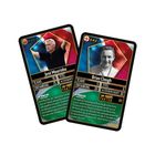 Zwei Top Trumps Karten mit José Mourinho und Brian Clough. Sie zeigen Statistiken und Fakten über deren Trainerkarrieren.