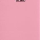 Text: "BLACKPINK", "MOLESKINE". Rosa Hintergrund, minimalistisches Design.