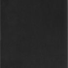 MOLESKINE Prägung unten. Schwarzes Notizbuch mit Elastikband und Lesezeichen.