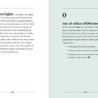 Texte zu "Northern Lights" mit humorvollem Ton über Naturphänomene. Erklärt "out-of-office message" mit Vorschlägen.