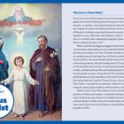 Nepo Spotlight: Jesus Christ. Überschrift: "Was Jesus a Nepo Baby?". Ein Gemälde zeigt Jesus, Maria, Josef und einen göttlichen Schein.