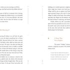 Seitenüberschriften: "The Symbolic Meaning of Chohon" und "A Name That Never Replies". Text über Todesrituale und Gefühle.