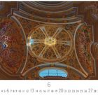 "Kathedrale Burgos, Spanien" und "CASARES EDITION" stehen unter einer aufwendig verzierten Kuppel.