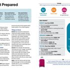 "Get Prepared" steht groß oben. Links Tipps zu Etiquette und Sehenswürdigkeiten. Rechts Infos zu Trinkgeld, Tagesbudget, und Währung.