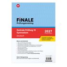 Ein blau-roter Buchumschlag mit dem Titel "FINALE Prüfungstraining" für die Zentrale Prüfung 10 Gymnasium, Deutsch, 2027.