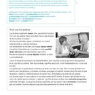 **Leseverstehen:** Tipps zum Verständnis spanischer Texte. Unbekannte Wörter oft durch Wortfamilien herleitbar. 

**Vivír con los padres:** Spanische Jugendliche wohnen länger bei Eltern, wirtschaftliche Gründe.

Graustufenfoto: Zwei Menschen, die sich gegenüber sitzen und lächeln.