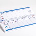 Kalenderseite Januar 2027. Woche 2. Tage Montag bis Sonntag aufgelistet. Symbole und Notizlinien vorhanden.
