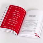 Links: "Manche Antworten zeigen sich erst dann, wenn du aufgehört hast, nach ihnen zu suchen." Rechts: "Ein fucking gutes Leben".