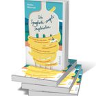 Cover eines Buches namens "Die Spaghetti-Vongole-Tagebücher", darunter Illustration einer Flasche und Spaghetti.