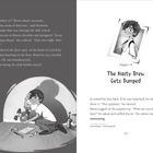 Links ein Junge, der auf dem Boden kniet, rechts "Chapter 19: The Nasty Brew Gets Dumped" mit einem Bild von Jo.
