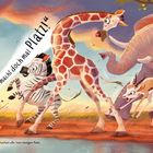 „Da brüllt Klotz auf einmal: Jetzt macht doch mal Platz! Vor Schreck machen alle 'nen riesigen Satz.“ Tiere weichen aus.