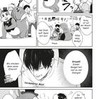 "Ultimate Miracle Punch!" "He! Steh auf! Spiel mit mir!" "Verdammter Mist!" Zeichentrick-Kampf mit einem Tierkostüm.