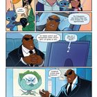 Agent Stitch und Team erhalten einen Auftrag für Stuttgart. Eine Kreatur mit grimmigem Blick wird als "GESUCHT" angezeigt.