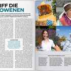 TRIFF DIE SLOWENEN: Über Land und Leute, die Natur und sportliche Erfolge. Bilder von Imker, Trachten, Frau und Weinbauer.