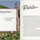 „STADTKATZEN PARIS, FRANKREICH“. Drei Orte: Cimetière de Montmartre, Parc de Bagatelle, Le Café des Chats. Atmosphäre grün, idyllisch.