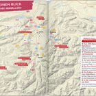 "Auf einen Blick - Südliches Oberallgäu" steht oben. Eine Karte zeigt Wanderwege und Outdoor-Highlights in Deutschland.