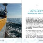 Seite 88: Die letzte Testreise – Lernen, Vertrauen und Abschied vom alten Leben. Boot auf ruhiger See bei Sonnenschein.