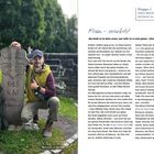 Etappe 1: Oslo nach Saeteren Gard. "Fram - vorwärts!" mit einem Zitat von Seneca. Zahl 643 KM auf einem Meilenstein.