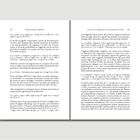 Zwei Buchseiten, lateinischer Text mit Anmerkungen und Zitaten in Kursivschrift und Klammern, keine Bilder oder Illustrationen.