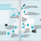 Titel: „Hotspots unnützen Reisewissens“. Orte mit kuriosen Fakten, beispielsweise Southport: Rasenmähermuseum, Seite 169.