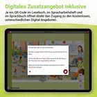 Digitales Zusatzangebot inklusive: QR-Codes bieten Zugang zu kostenlosen Angeboten. Darunter eine kindliche Illustration.