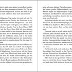 Kapitel 2. Zwei Seiten eines Buches mit fortlaufendem Text. Im Hintergrund sind subtile lila Grafiken sichtbar.