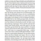Seite 12; Textauszug über eine Begegnung, das Rauchen und Erinnerungen an einen Auftritt in der Schule. Enthält persönliche Reflexionen.