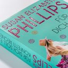 Text: "SUSAN ELIZABETH PHILLIPS. FÜR DICH SOLL ES KONFETTI REGNEN." Cover in Türkis, Frau mit Hut glücklich.