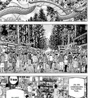 Illustration eines chinesischen Kulturfests, Menschenmenge auf einem Markt mit Ständen und dekorativem Drachen.