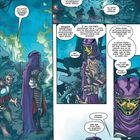 "Vor vielen Jahren." Figuren in Rüstungen stehen vor einer fantastischen Landschaft mit Mond und Raumschiffen. Viel Dialog.