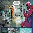 "Detroit, Michigan", "Superior Avengers-Quinjet". Personen: Malekith, Abomination, Ghost, Onslaught. Figuren in einem Flugzeug.