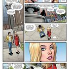 Comic mit Studierenden auf dem Uni-Campus. Gespräche über Vorlesungen und Beziehungen. Personen wirken lebhaft und dialogreich.