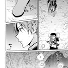 Ein Comic zeigt Charaktere, die durch eine Höhle laufen. Geräusche wie "KWTSCH" und "KRK" sind zu hören. Ein Charakter hebt überrascht eine Augenbraue.