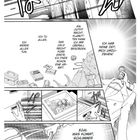 Ein Manga-Stil-Comic mit Text über Neuanfang, Geldsorgen und Entschlossenheit. Hände packen Habseligkeiten.