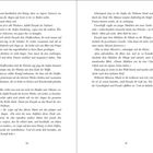 Seitenzahlen 14 und 15. Textbeschreibung einer dramatischen Handlung, in der Mut und Gerechtigkeit thematisiert werden.