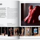 1980: Modekollektionen, Text über die "Casta Diva" und "Plastic Body". Fotos: Modelle in avantgardistischer Kleidung.